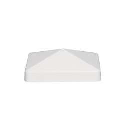 Classy Caps 4x4 Pyramid Pvc Post Cap - White (PF744)