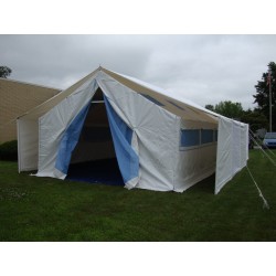 Rhino UN Relief 18x32x15 Shelter Tent House - White (PB183215HWH)