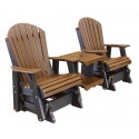 Little Cottage Co. Heritage Double Rock-A-Tee Glider Chairs (LCC-108)
