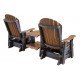 Little Cottage Co. Heritage Double Rock-A-Tee Glider Chairs (LCC-108)