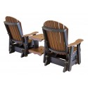 Little Cottage Co. Heritage Double Rock-A-Tee Glider Chairs (LCC-108)