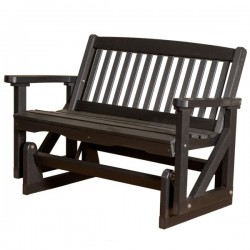 Little Cottage Co. Classic Mission 48" Bench Glider (LCC-207)