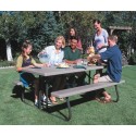 Lifetime 6 ft. Folding Picnic Table - Putty (22119)