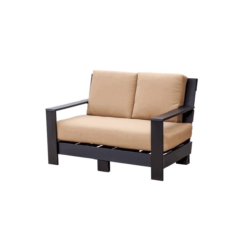Little Cottage Co. Contemporary Deep Seat Patio Love Seat  (LCC-303)