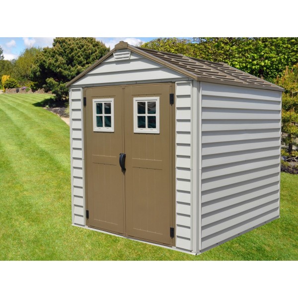 DuraMax 7x7 StoreMax Vinyl Shed w/ Foundation Kit (30315)