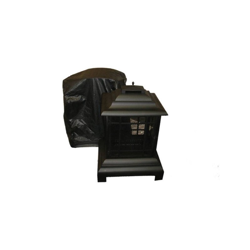 Fire Sense Outdoor Patio Fireplace Vinyl Cover (60370)