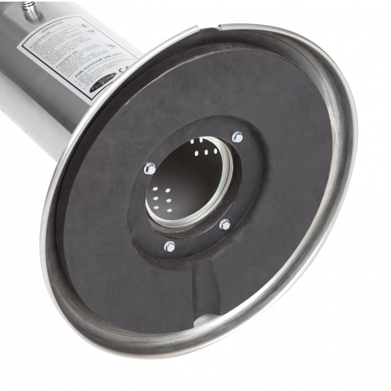 Fire Sense  Stainless Steel Table Top Patio Heater (60262)