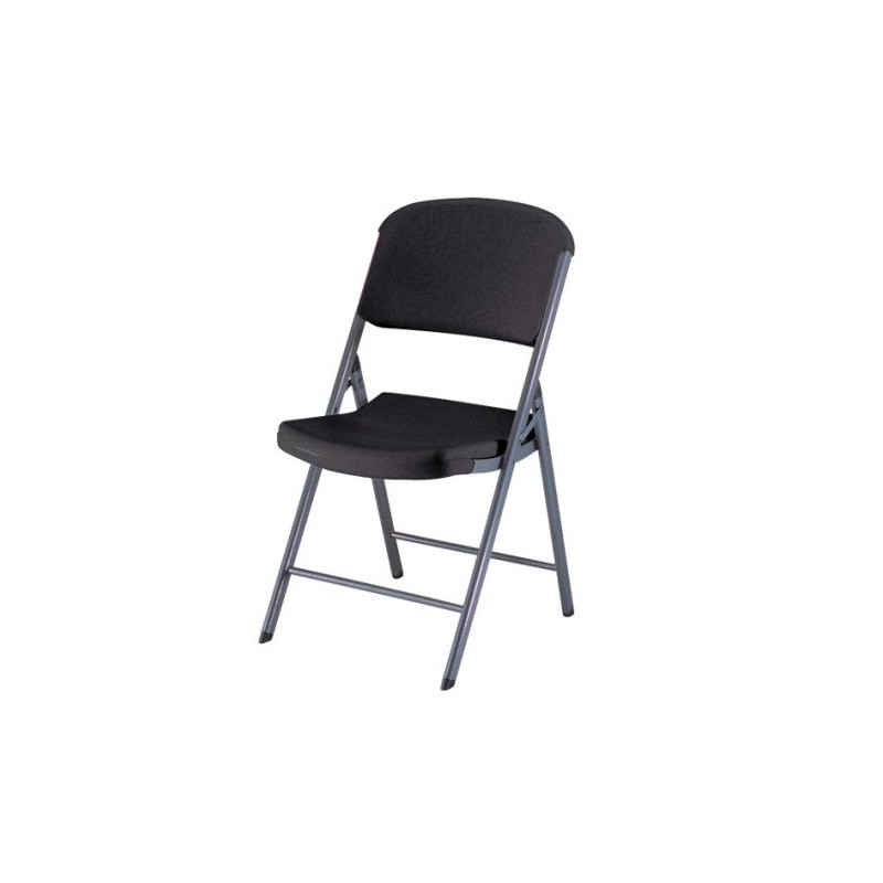 Lifetime 32-Pack Commercial Contoured Folding Chairs - Black (80061)