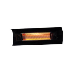 Fire Sense  Black Steel Wall Mounted Infrared Patio Heater (60460)