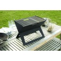 Fire Sense Black Notebook Charcoal Grill (60508)