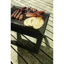 Fire Sense Black Notebook Charcoal Grill (60508)