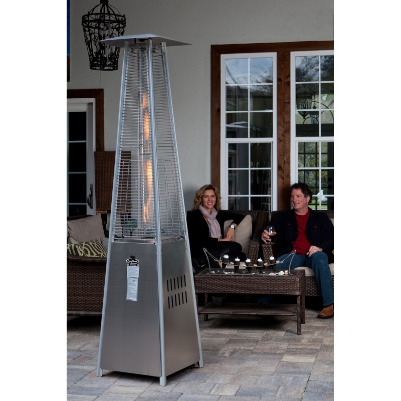 Fire Sense Stainless Steel Pyramid Flame Heater (60523)