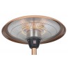 Fire Sense Copper Finish Table Top Round Halogen Patio Heater (60659) Fire Sense Copper Finish Table Top Round Halogen Patio Heater (60659)