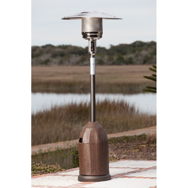 Fire Sense All Weather Wicker Patio Heater (60763)