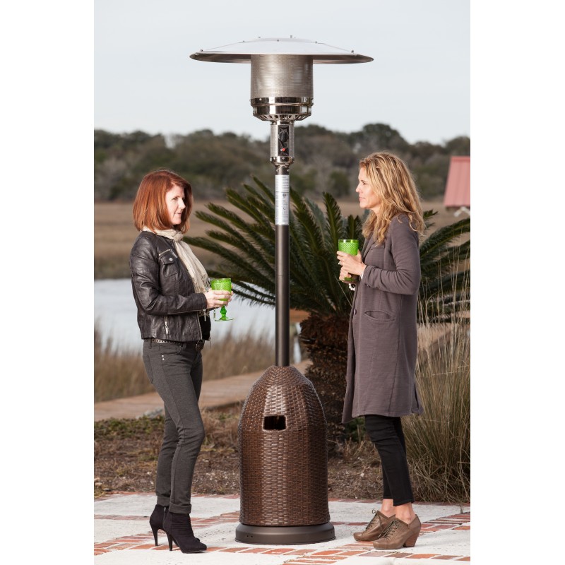 Fire Sense All Weather Wicker Patio Heater (60763)