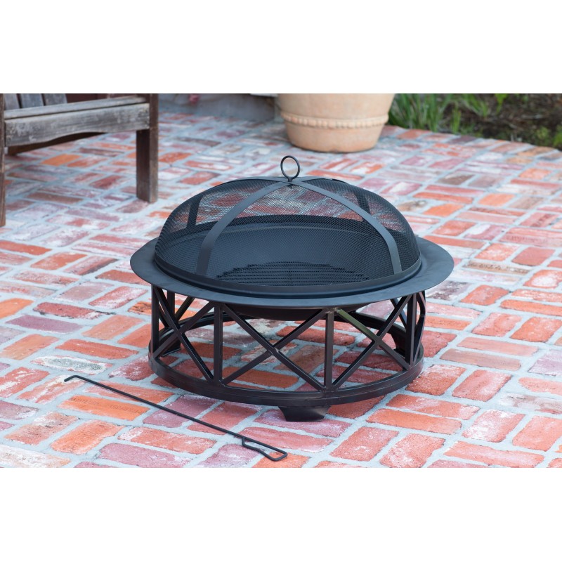 Fire Sense 30” Portsmouth Fire Pit (60904)