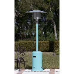 Fire Sense Aqua Blue Powder Coated Patio Heater (61130)