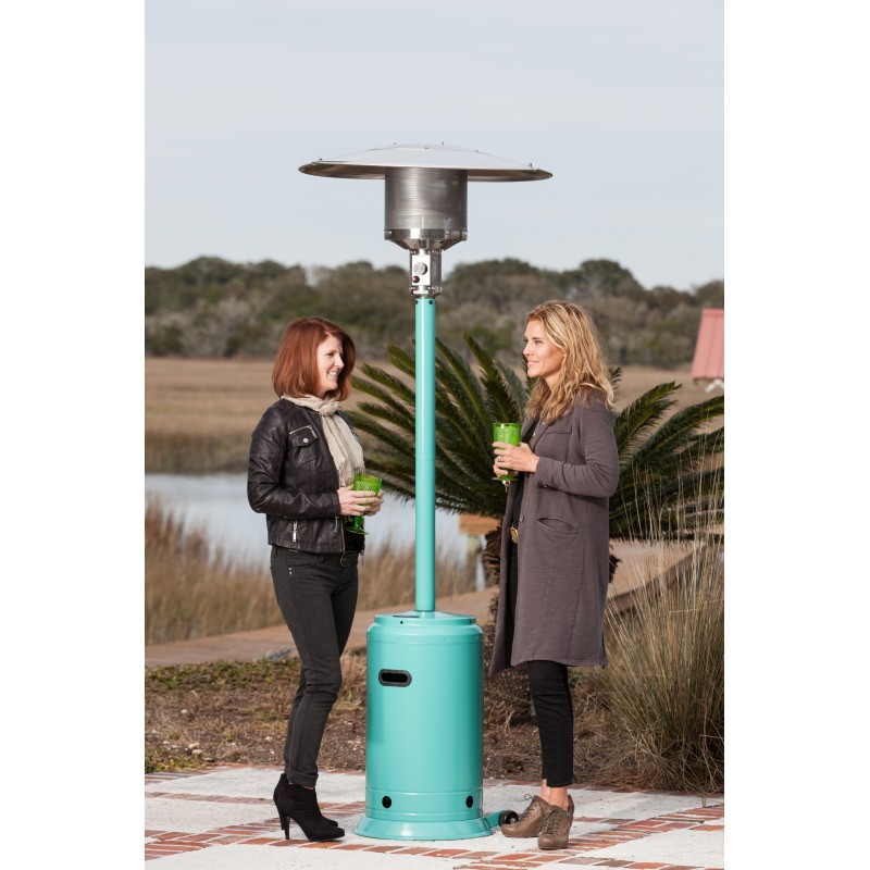 Fire Sense Aqua Blue Powder Coated Patio Heater (61130)