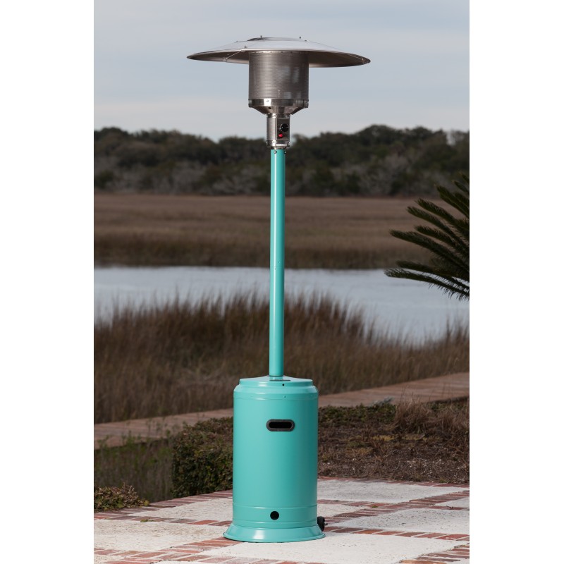 Fire Sense Aqua Blue Powder Coated Patio Heater (61130)