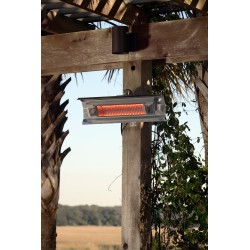 Fire Sense Stainless Steel Wall Mounted Infrared Patio Heater (02110)