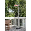 Fire Sense Stainless Steel Telescoping Offset Pole Mounted Infrared Patio Heater (02117)