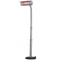 Fire Sense Stainless Steel Telescoping Offset Pole Mounted Infrared Patio Heater (02117)