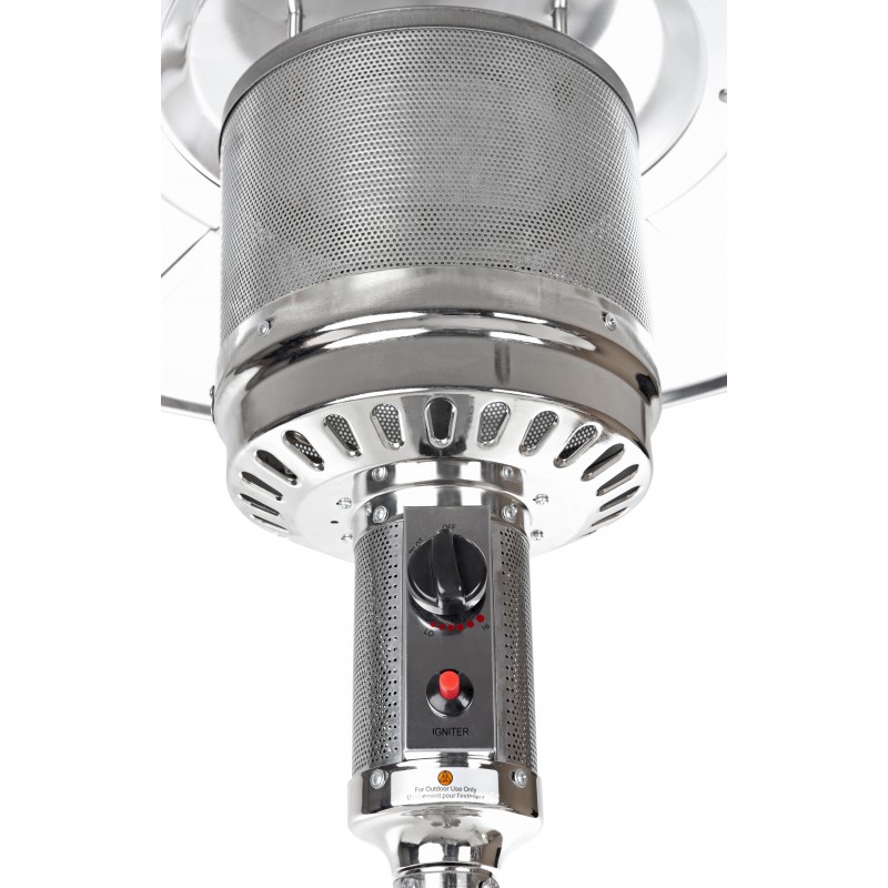 Fire Sense Stainless Steel Standard Series Patio Heater (61279)