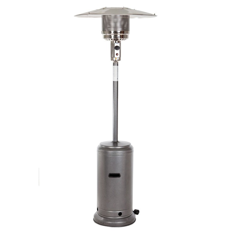 Fire Sense Hammered Silver Standard Series Patio Heater (61285)