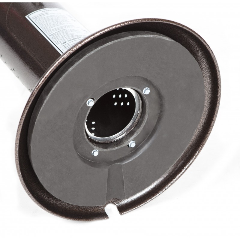 Fire Sense Hammered Bronze Finish Table Top Patio Heater (61322)