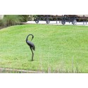 Fire Sense Antique Bronze Cast Aluminum Female Crane (61483)