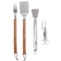 Fire Sense Elite Stainless Steel BBQ Tool Set (61932)