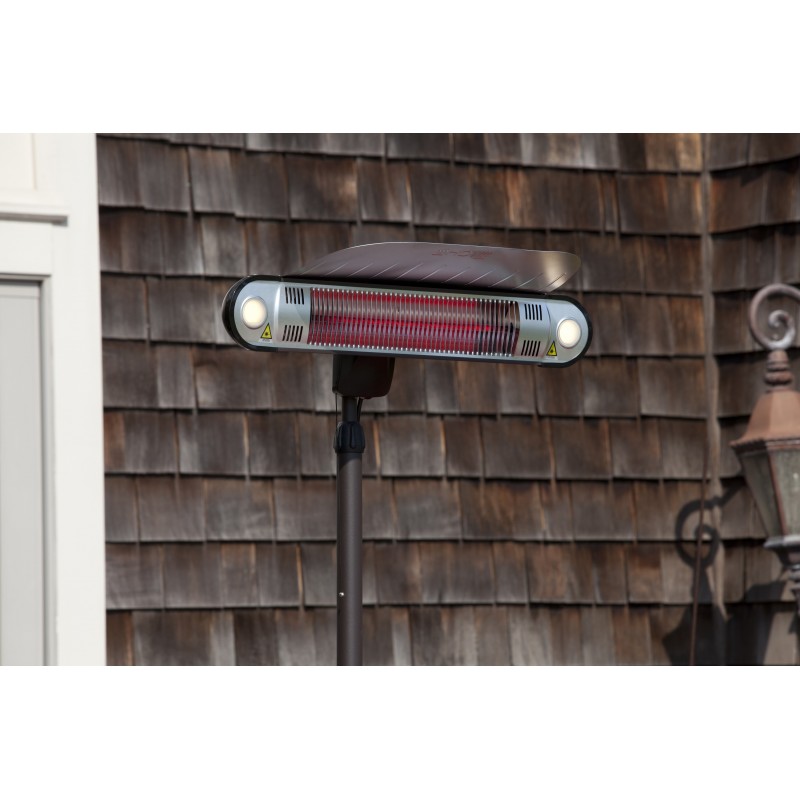 Fire Sense Alta Floor Standing Halogen Patio Heater (62232)