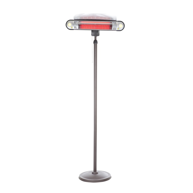 Fire Sense Alta Floor Standing Halogen Patio Heater (62232)
