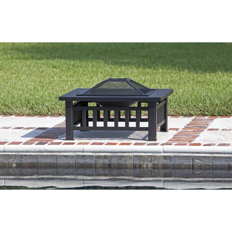 Fire Sense Stonemont Square Fire Pit (62249)
