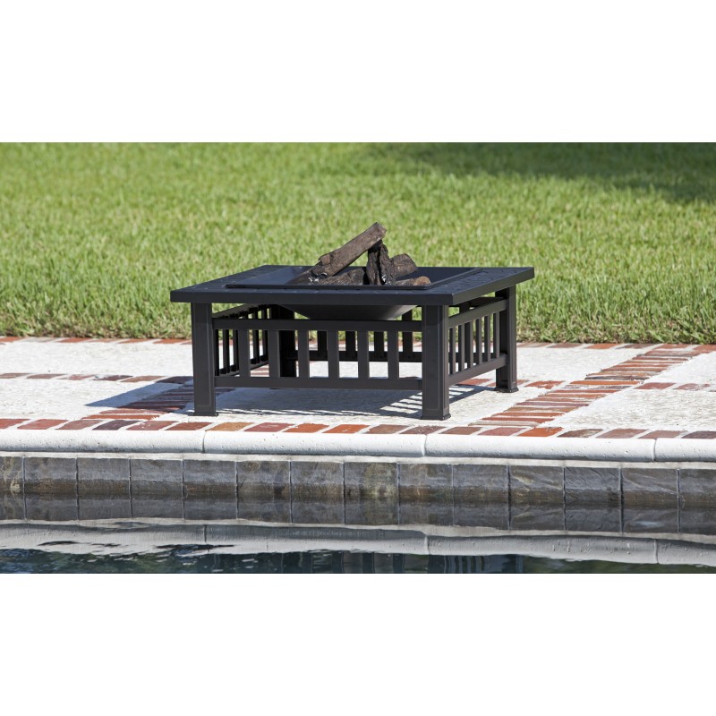 Fire Sense Stonemont Square Fire Pit (62249)