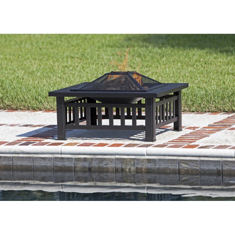 Fire Sense Stonemont Square Fire Pit (62249)