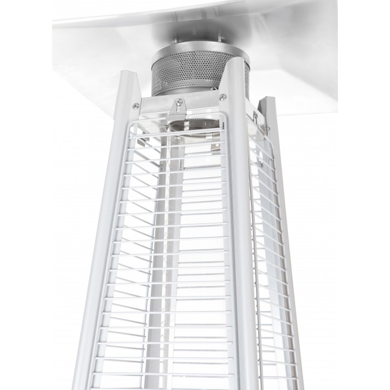 Fire Sense Coronado Brushed Bronze Pyramid Flame Patio Heater (62263)