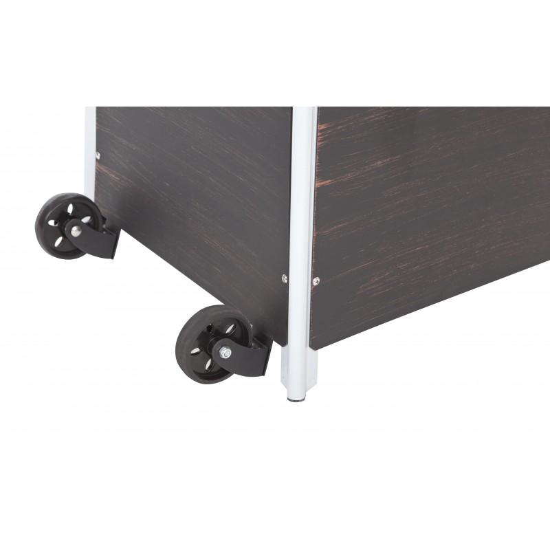 Fire Sense Coronado Brushed Bronze Pyramid Flame Patio Heater (62263)