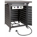 Fire Sense Donato Extruded Aluminum Bistro LPG Fire Pit (61927)