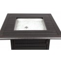 Fire Sense Donato Extruded Aluminum Bistro LPG Fire Pit (61927)