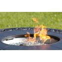 Fire Sense Toulon Oval Cast Aluminum LPG Fire Pit (62198)
