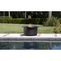 Fire Sense Bellante Woven Cast Aluminum LPG Fire Pit (62195)