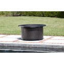 Fire Sense Bellante Woven Cast Aluminum LPG Fire Pit (62195)