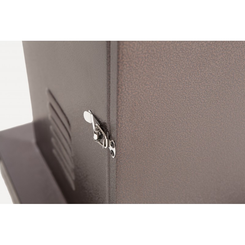 Fire Sense Hammered Bronze Finish Square Flame Patio Heater (62224)