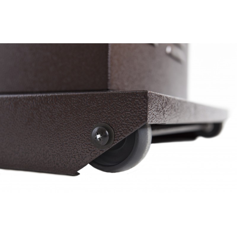 Fire Sense Hammered Bronze Finish Square Flame Patio Heater (62224)