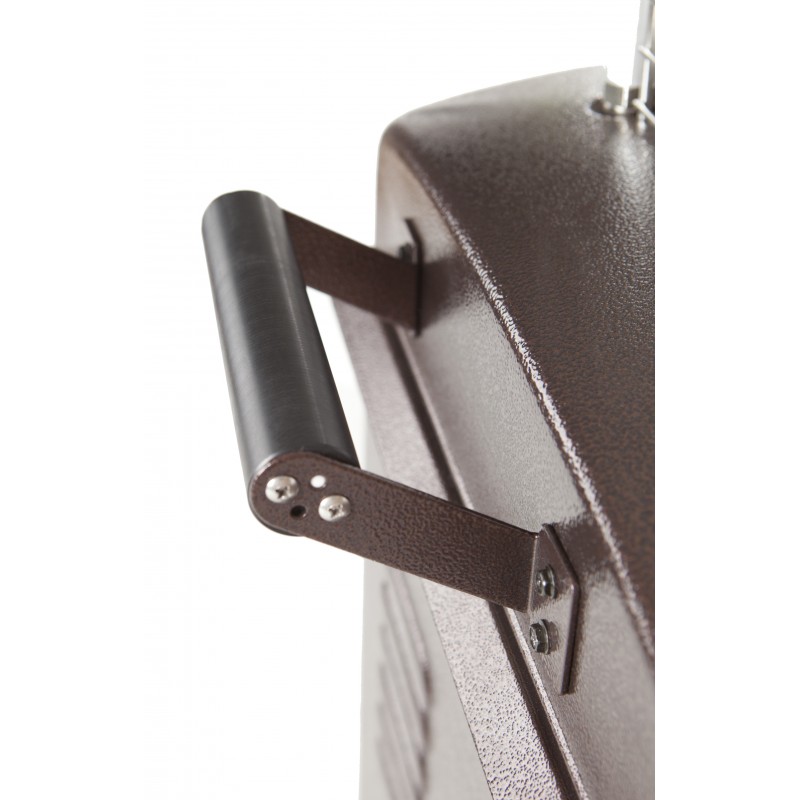 Fire Sense Hammered Bronze Finish Square Flame Patio Heater (62224)