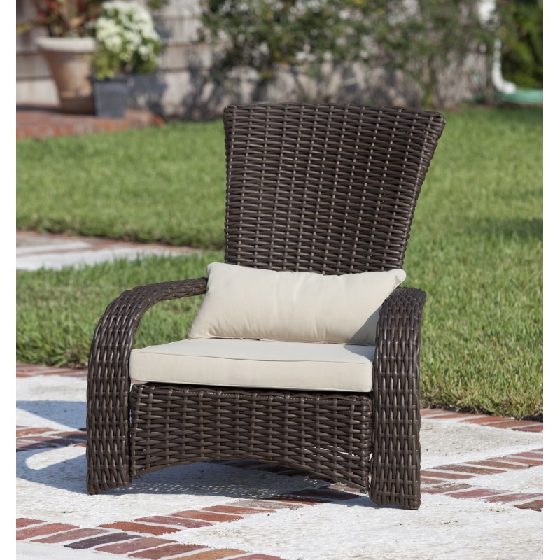 Patio  Sense Deluxe Coconino Wicker Chair (62172)