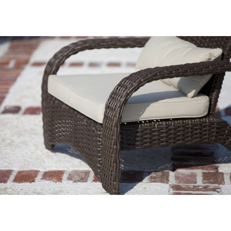 Patio  Sense Deluxe Coconino Wicker Chair (62172)