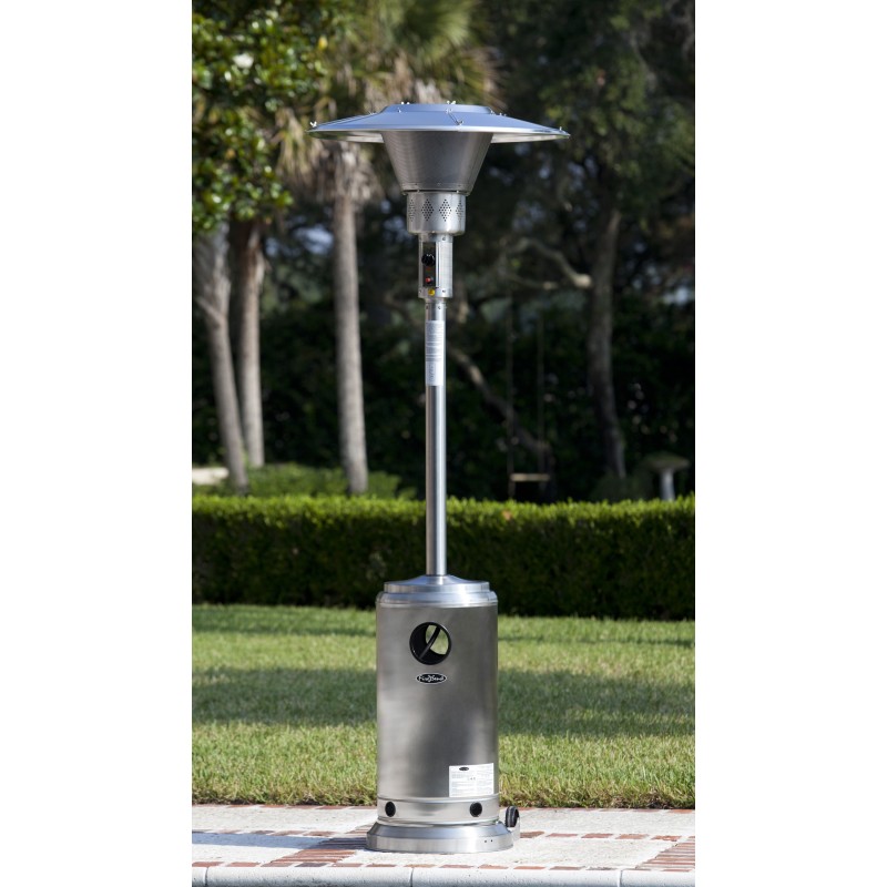 Fire Sense Stainless Steel Prime Round Patio Heater (62210)