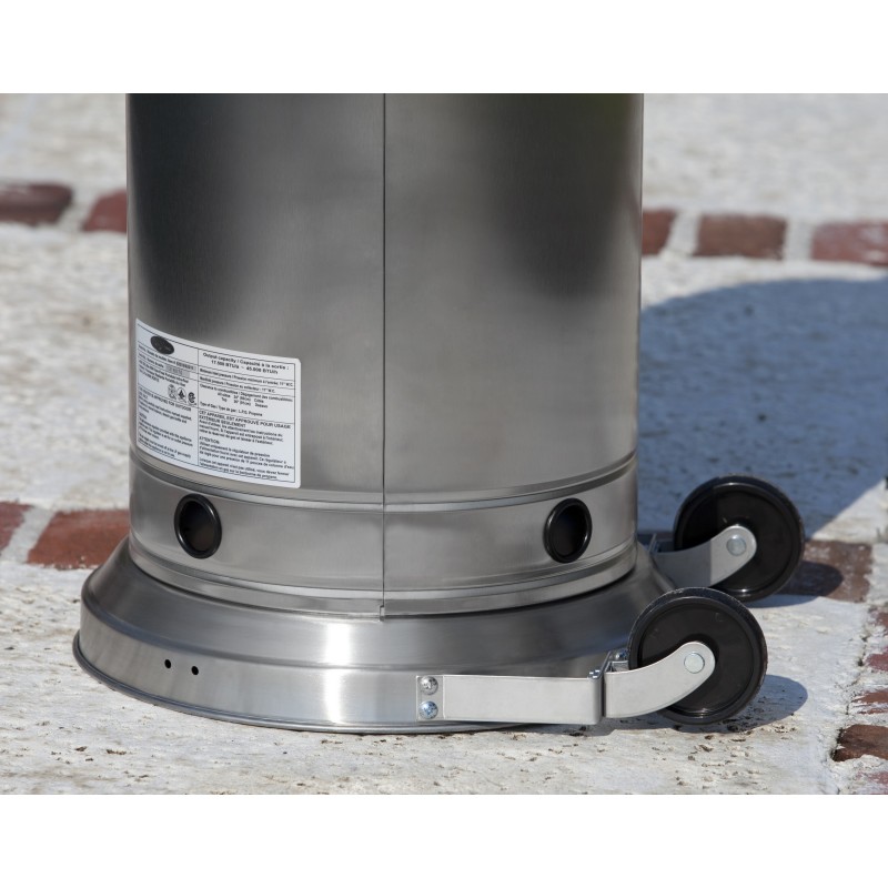 Fire Sense Stainless Steel Prime Round Patio Heater (62210)